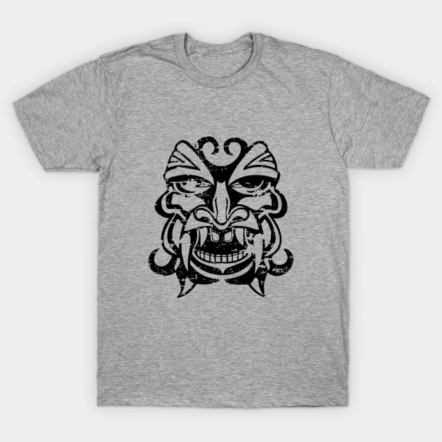 Aztec mask face #7 T-Shirt by GreekTavern